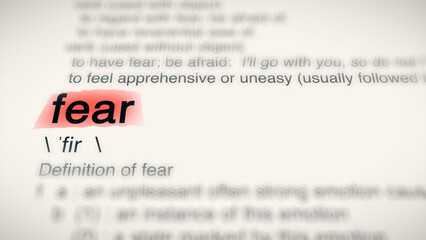 A close-up illustration of the word 
