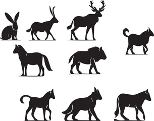  animal shilouetee