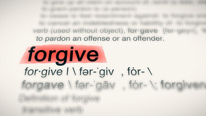 A close-up illustration of the word 