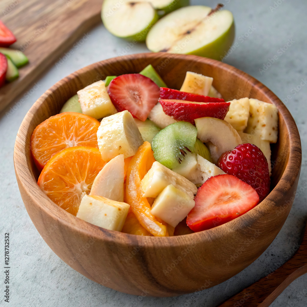 Canvas Prints fresh fruit salad