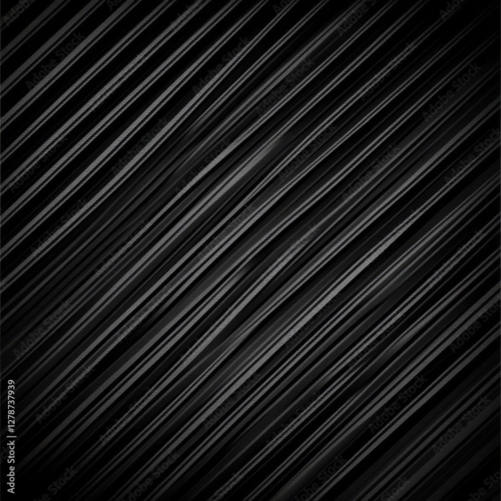 Poster Striking Diagonal Lines: Abstract Black and Gray Pattern with Texture and Subtle Light Play for Modern Aesthetics