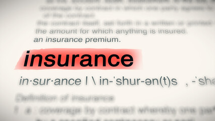 A close-up illustration of the word 