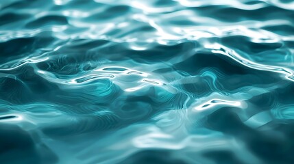 Soothing Aquatic Minimalist Backdrop with Smooth Flowing Waves and Gentle Light Reflections