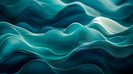 Fototapeta premium Minimalist Organic Water Ripple Background with Soft Flowing Gradients and Soothing Wave Textures