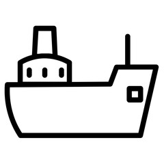 Ocean Scuba Sea Line Icon
