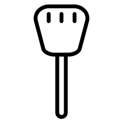 Boat Kayak Sea Line Icon
