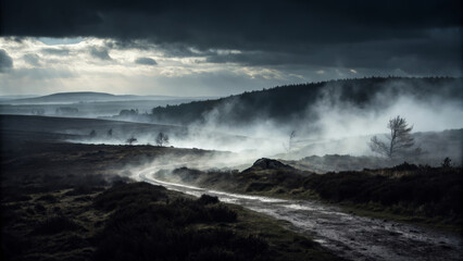 Obraz premium Gloom & Shadows – The Beauty of Darkness