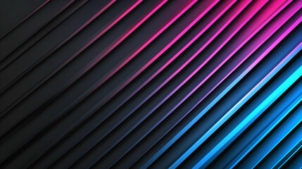 Obraz premium Abstract Gradient Diagonal Lines Background with Pink and Blue Colors