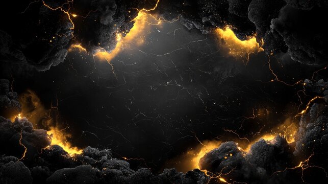 Monochrome luxury card concept with golden accents for elegant design and rewards