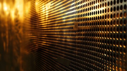 Obraz premium Elegant Minimalist Luxury Background with Smooth Metallic Gold Gradients and Matte Black Ambient Glow