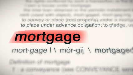 A close-up illustration of the word 