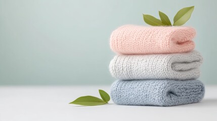 laundry service for baby clothes, gentle detergent, neatly folded baby garments, cozy and hygienic atmosphere