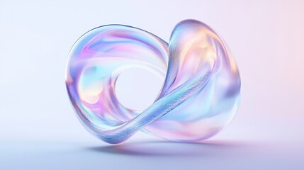 A 3D render of an abstract background featuring a dynamic interplay of shapes and patterns.