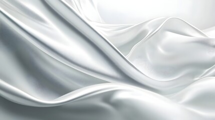 Obraz premium Minimalist Elegant Corporate Background in Silver and White Gradient with Soft Ambient Lighting