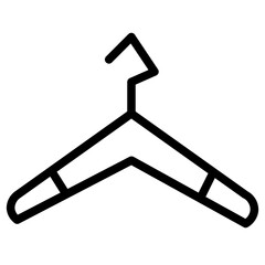 Hanger Clothes Fashion Line Icon