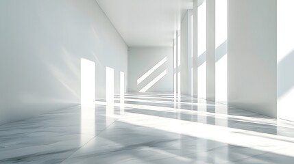 Obraz premium Minimalist Elegant Corporate Background with Soft Ambient Light and Refined Metallic Textures