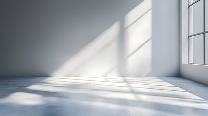 Fototapeta premium Minimalist Elegant Corporate Background with High End Silver and White Gradient Smooth Metallic Textures