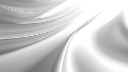 Fototapeta premium Minimalist Elegant Corporate Background with High End Silver and White Gradient Soft Ambient Light and Refined Metallic Textures