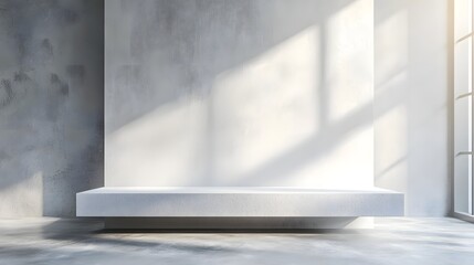 Obraz premium Minimalist Elegant Corporate Background with Refined Metallic Textures and Ambient Lighting