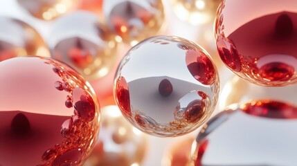 A 3D render showcasing a set of futuristic colorful shapes with dynamic and vibrant hues, designed to evoke a sense of advanced technology and imaginative design.