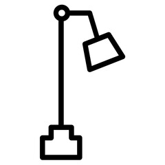 Furniture Drawer Cabinet Line Icon