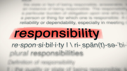 A close-up illustration of the word 