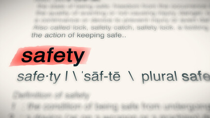 A close-up illustration of the word 