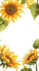 ひまわりフレーム