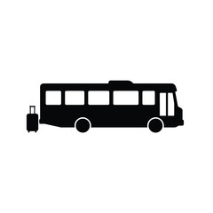 bus isolated on white background