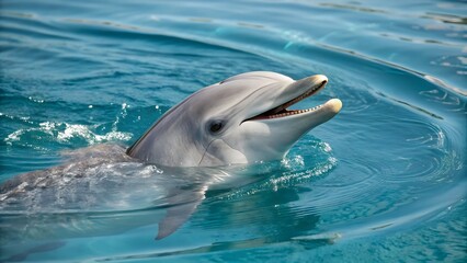 dolphin jumping out of water