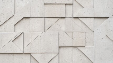 Naklejka premium Close-up of decorative concrete tiles with geometric patterns, emphasizing architectural and urban design.