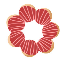 Donuts Glazzey Red Velvet