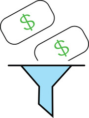 Mobile banking app, money diversification, money transfer. Finance concept