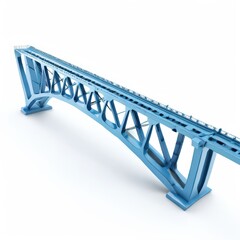 an AI Image Generator, Modern Elevated Bridge