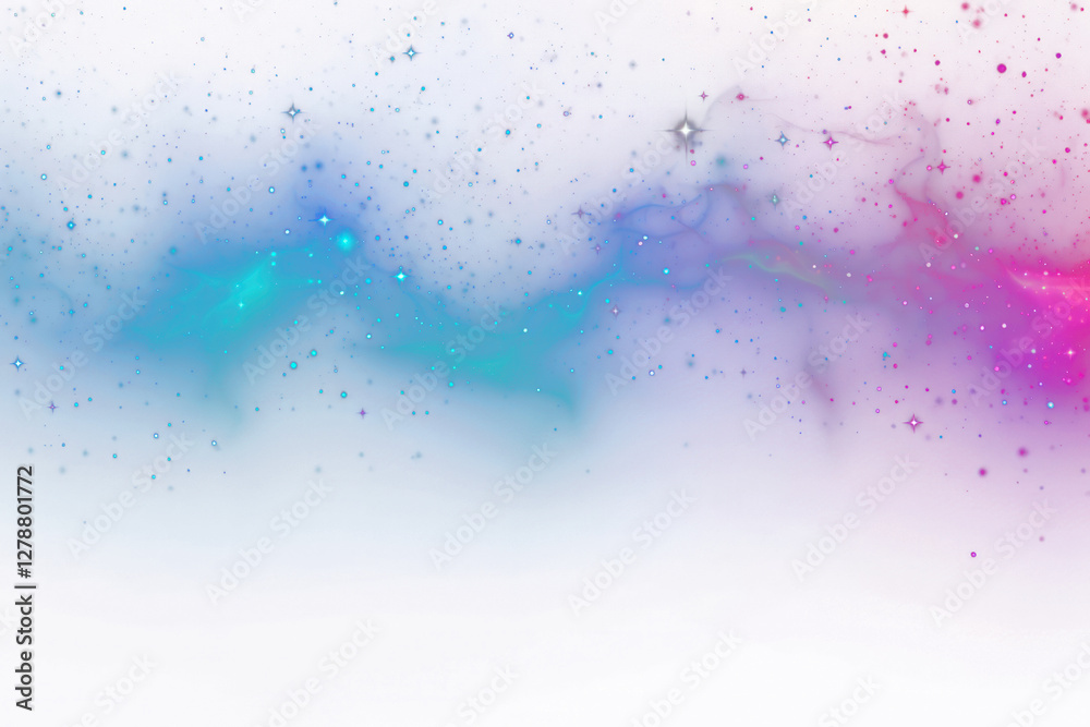 Canvas Prints png aurora light border effect space background astronomy.