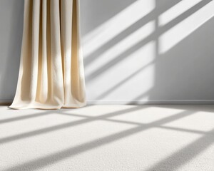 Scandinavian Minimalist Carpet Care Detailed Stain Removal on Light Textured Surface for Professional Cleaning Services and Modern Home Aesthetics