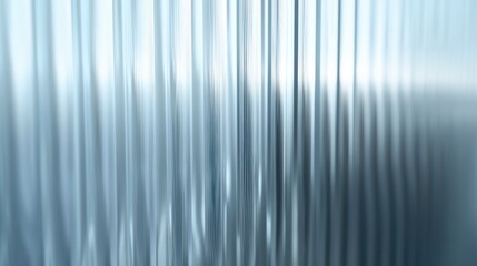 Fototapeta premium A sophisticated abstract background featuring a reeded glass effect, creating a visually intriguing texture with light reflections and subtle distortions.