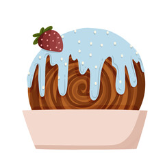 Cromboloni with Mint Ice Flavour