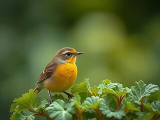 Fototapeta premium robin on a branch