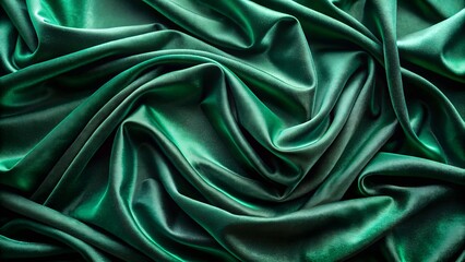 Fototapeta premium Emerald velvet texture background, smooth and luxurious fabric