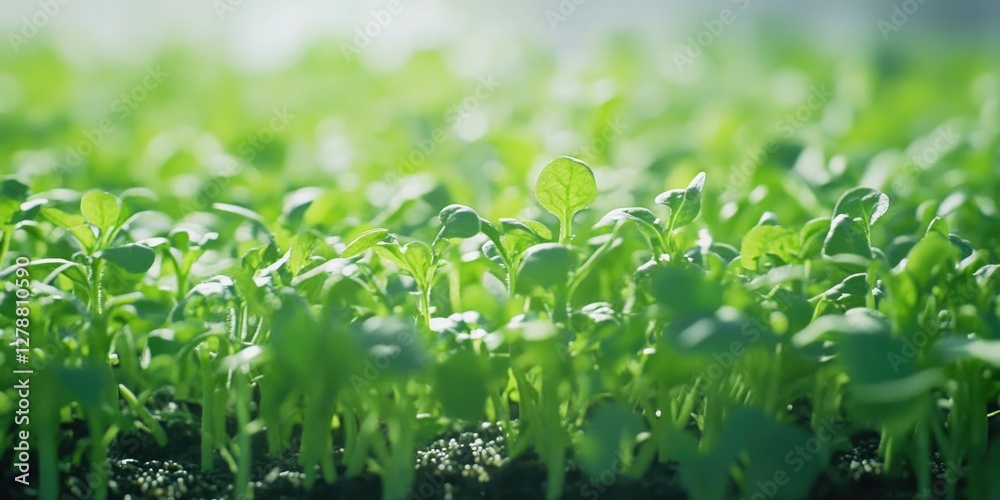 Sticker Close-up of green plants