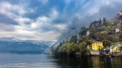 Hillside villas on Lake Como