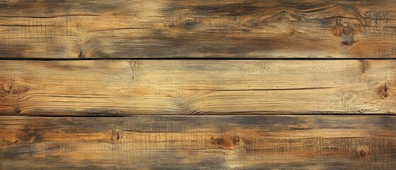 Fototapeta premium Textured wooden planks form a rustic backdrop, exuding warmth and natural elegance with rich, earthy tones.
