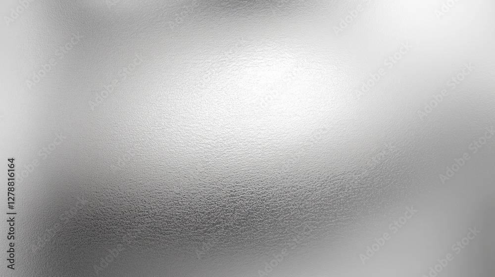 Fototapete Abstract silver texture background with a gradient of white and gray colors, featuring a frosted glass effect and subtle light reflections. The grainy surface pattern creates a sophisticated, modern d