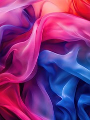 Close-up of colorful fabric