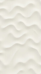 Obraz premium Smooth white textured background with gentle waves and curves