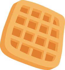 French Waffles Hand Drawn