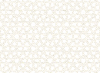 Seamless geometric pattern in authentic arabian style.