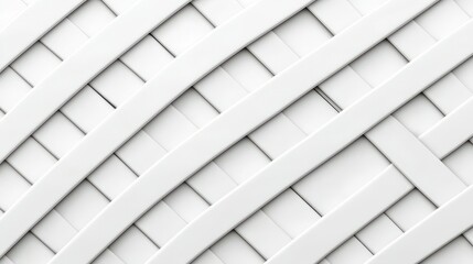 White Textured Surface with Woven Pattern Creating Modern and Minimalist Aesthetic Design