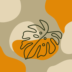 taro leaves background